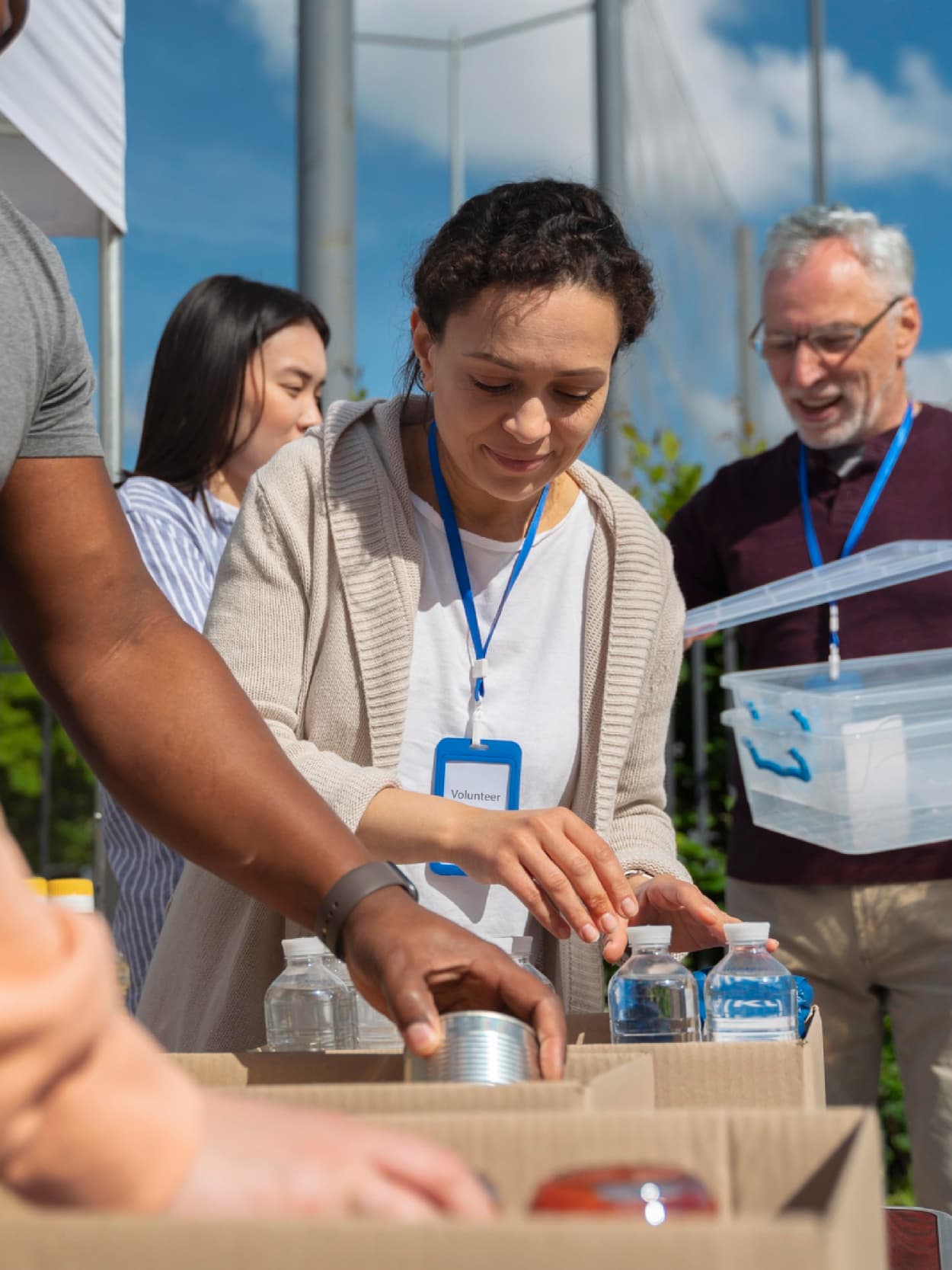 Obras de caridad y voluntariado